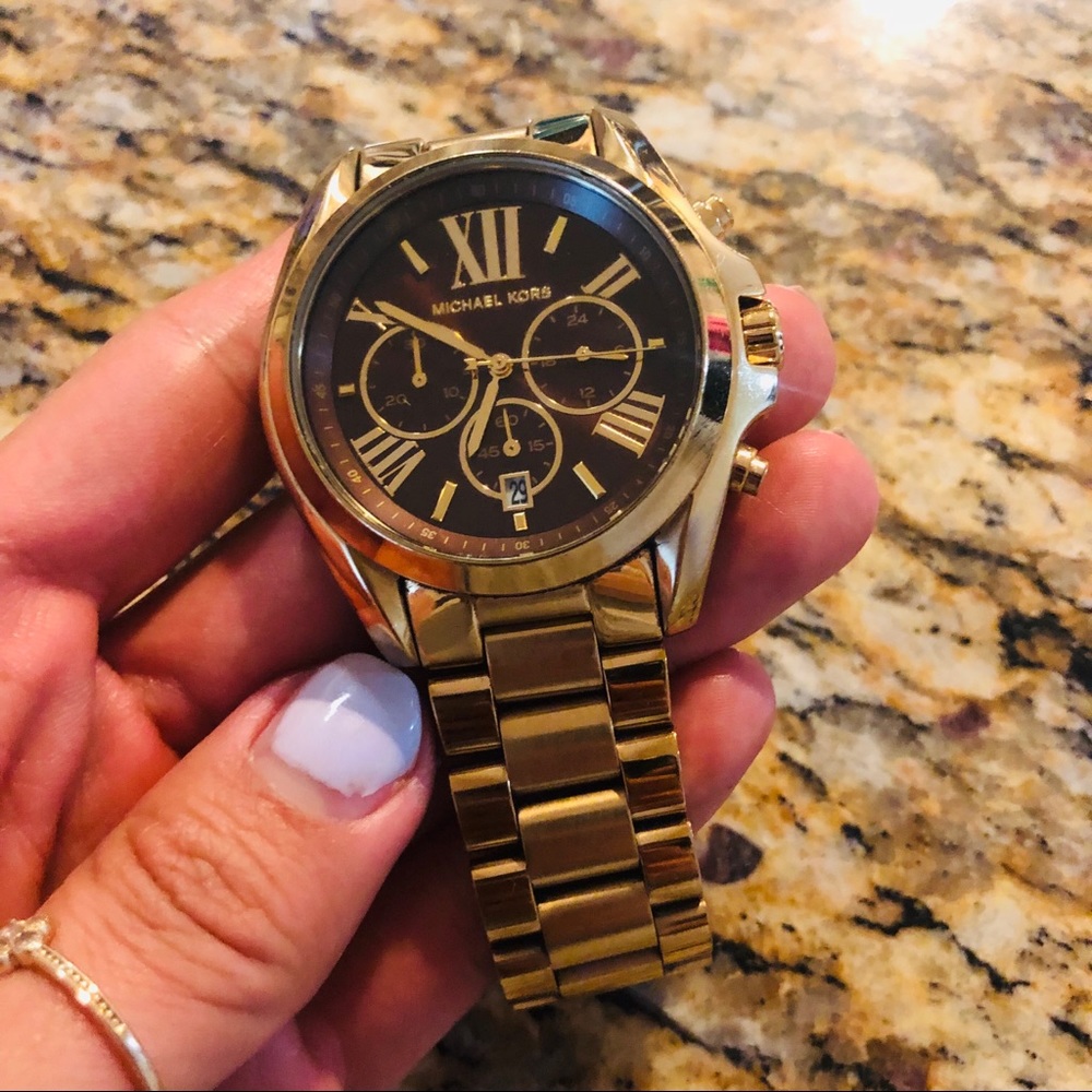 Oversized MK Watch